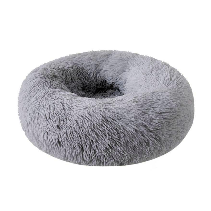 Wholesale Soft Luxury Round Designer Plush Dog Cat Pet Beds