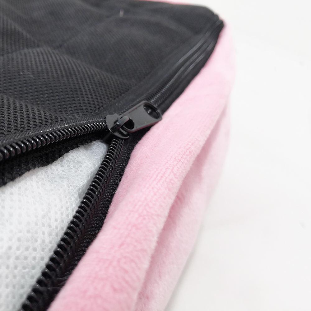 pet Luxury Pink Vacuum Soft Square Warm Approved Dog Pet Bed