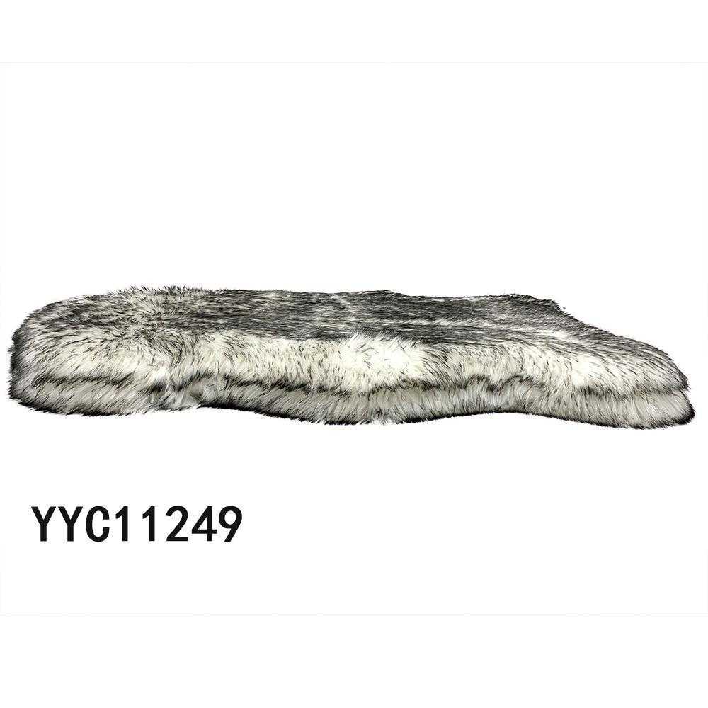 pet Faux Fur Waterproof C Shape Dog Bed Sofa Shape Square Pet Bed