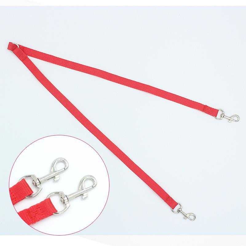 New imitation nylon double headed pet traction rope