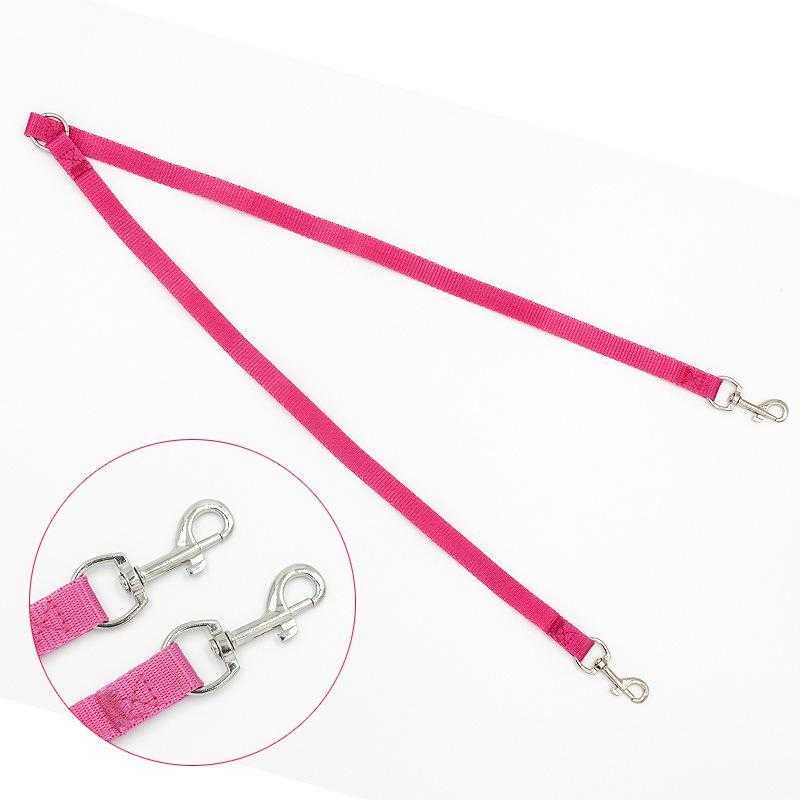 New imitation nylon double headed pet traction rope