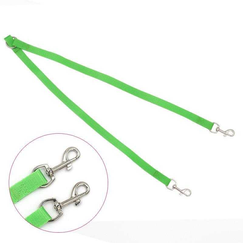 New imitation nylon double headed pet traction rope