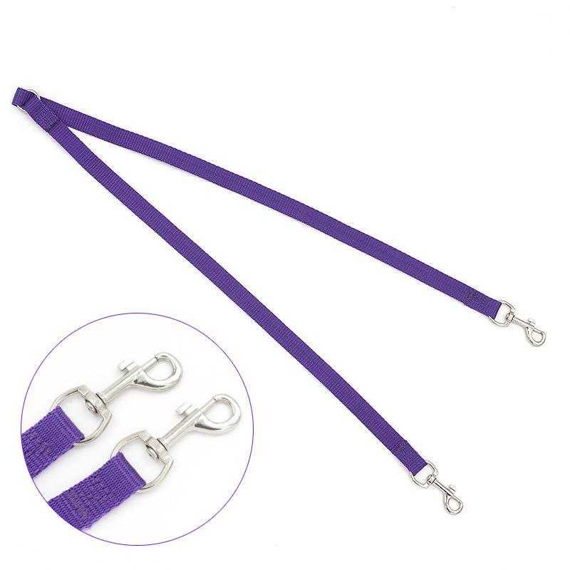 New imitation nylon double headed pet traction rope