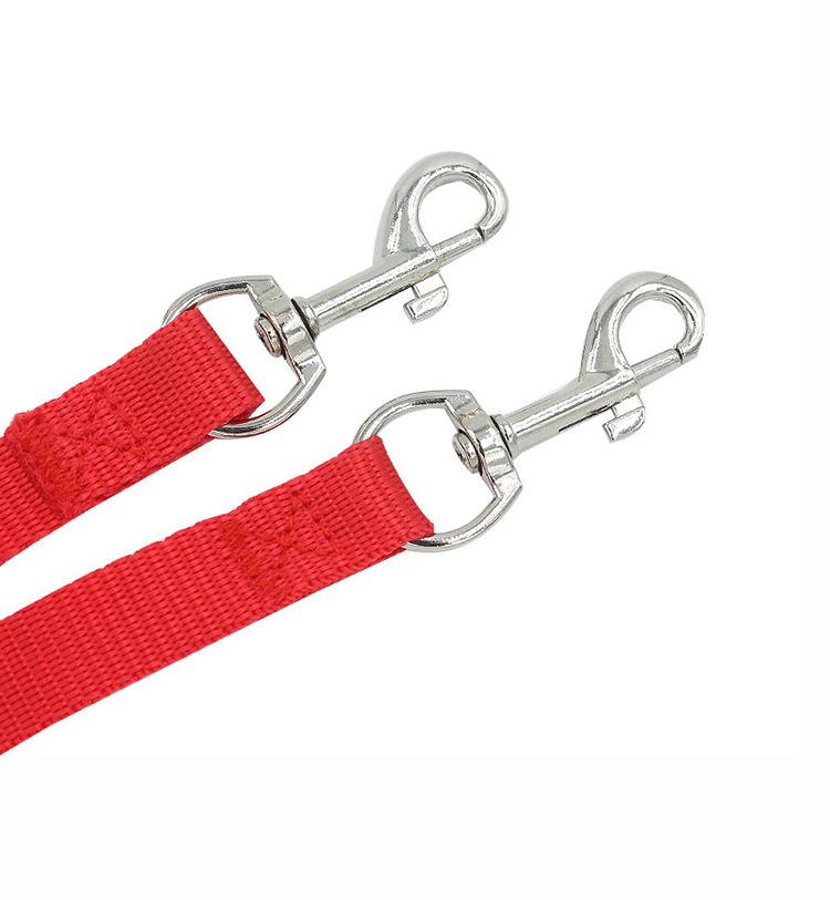 New imitation nylon double headed pet traction rope