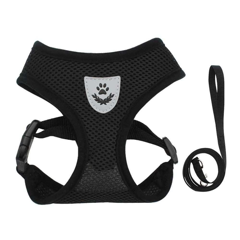 Breathable mesh dog Harness reflective for puppy