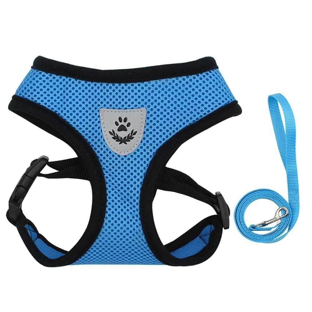 Breathable mesh dog Harness reflective for puppy