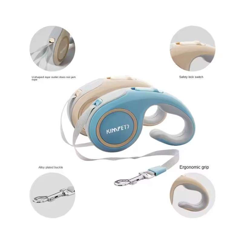 3m - 5m Automatic Telescopic Retractable Pet Dog Traction Rope