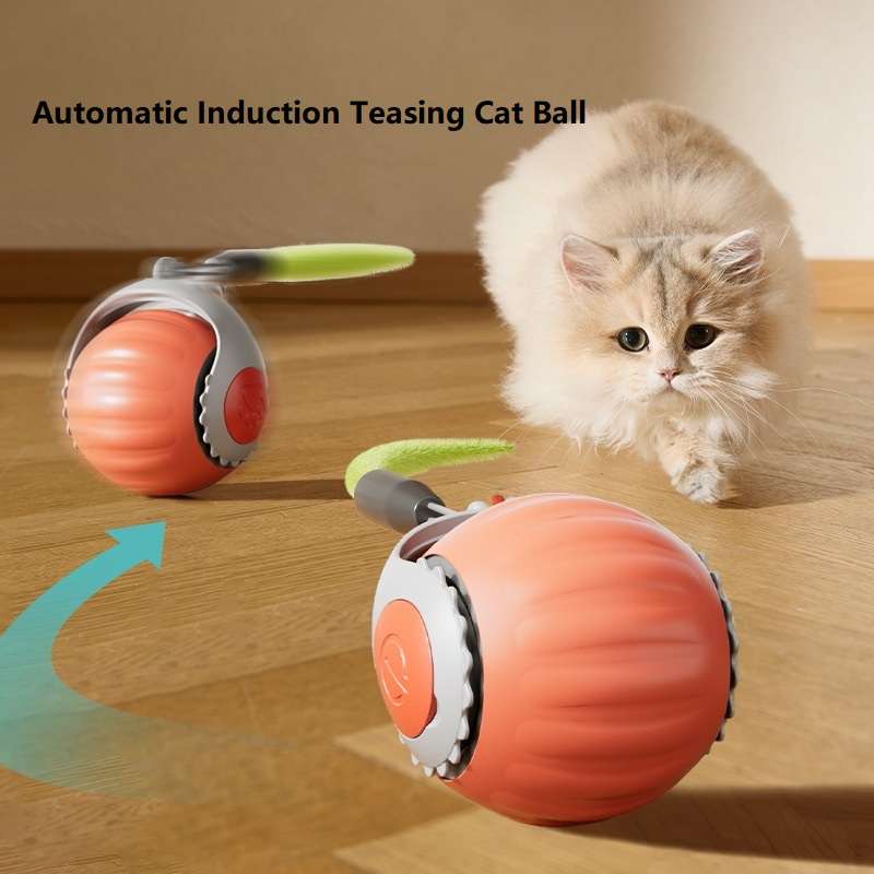 Smart Rolling Electric Ball Cat Toy