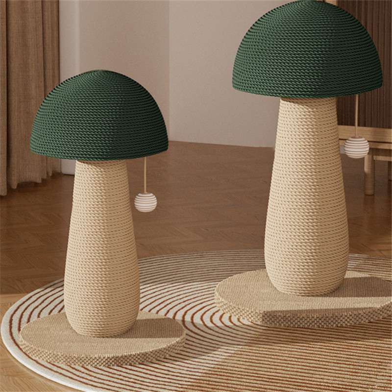 Sword hemp rope material mushroom shaped cat tree