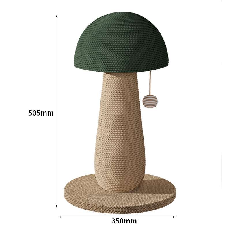Sword hemp rope material mushroom shaped cat tree