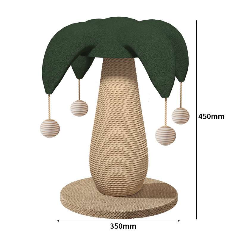 Sword hemp rope material mushroom shaped cat tree