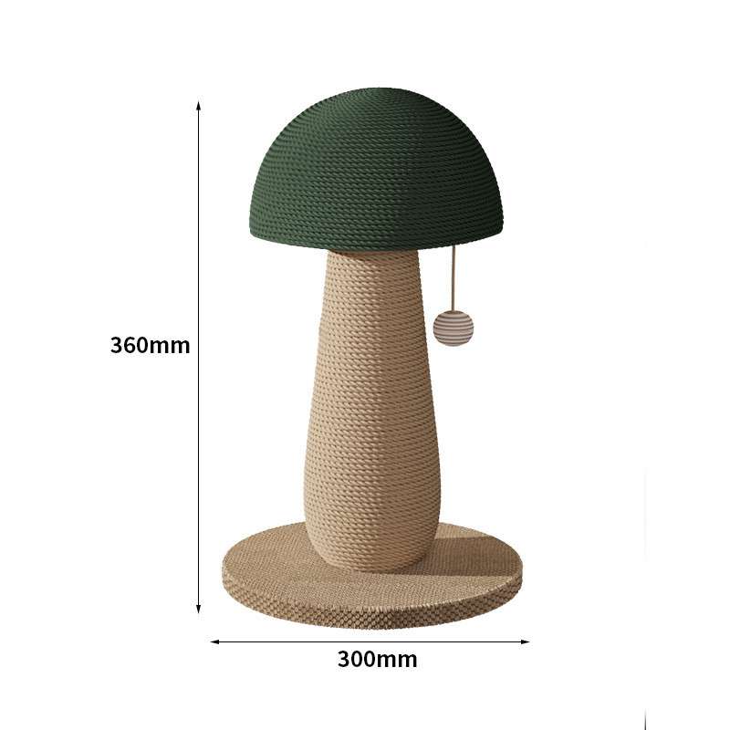 Sword hemp rope material mushroom shaped cat tree