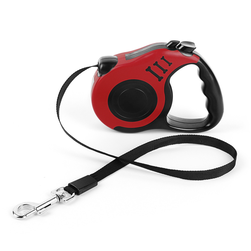 3m/5m Dog automatic retractable towing rope explosion-proof punch