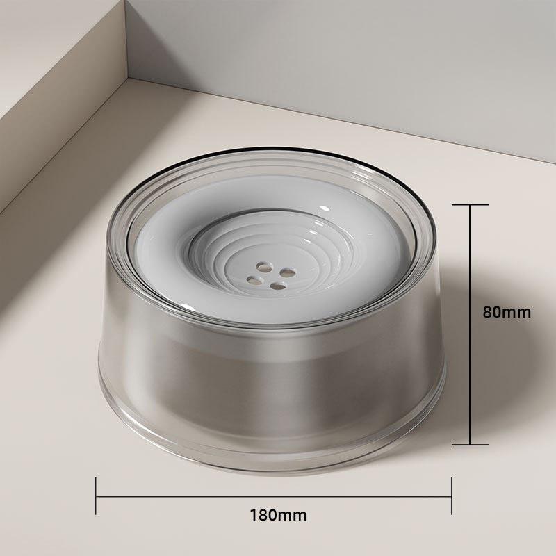 Dog water dispenser suspended water bowl 1200ml