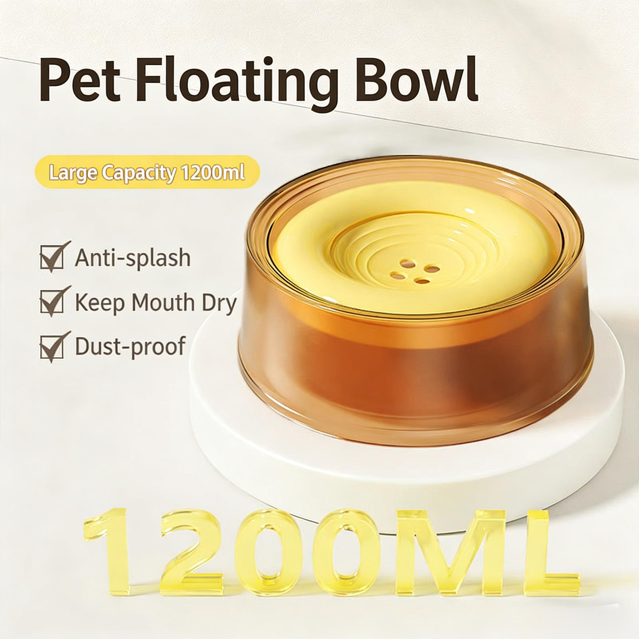 Dog water dispenser suspended water bowl 1200ml