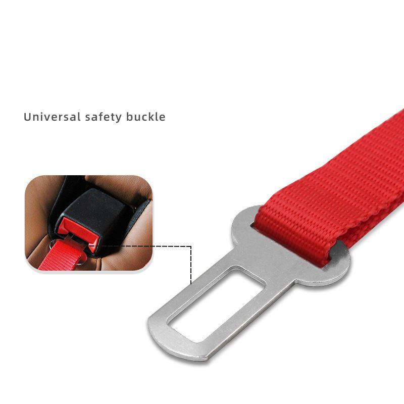 Dog Car traction belt, car safety rope, adjustable size