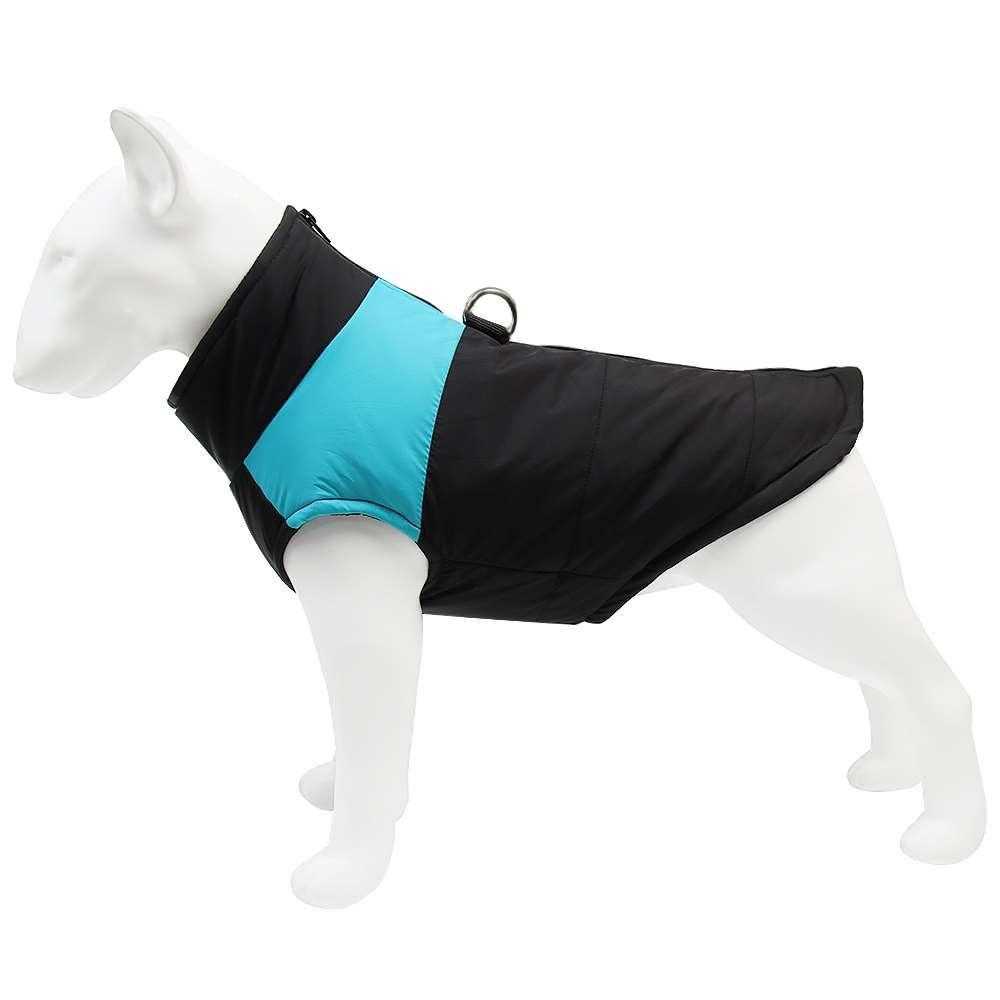 Autumn and winter dog clothes thickened vest pet cotton clothes