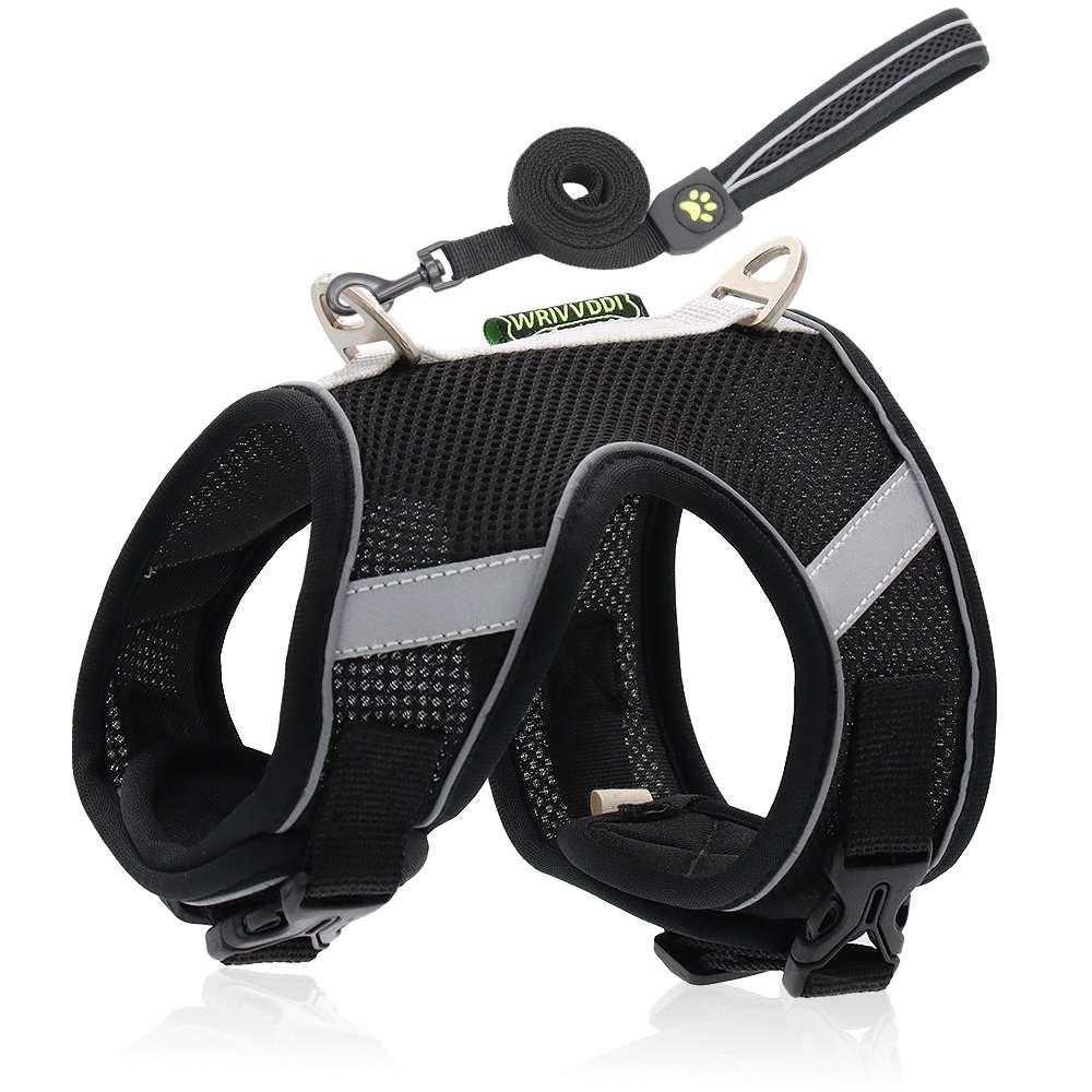 X-type breathable mesh dog,cat harness reflective dog rope pet traction rope