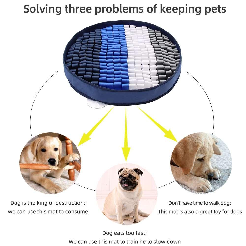 Corrugated type Slow food training blanket,anti choking dog bowl,dog cushion,dog sniffing pad