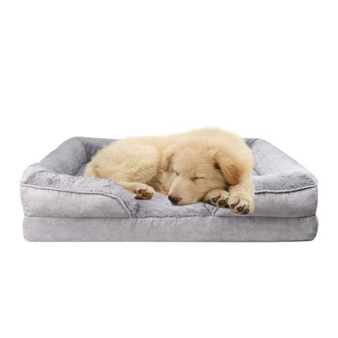 Removable Washable Cover Orthopedic Foam Dog Sofa Bed