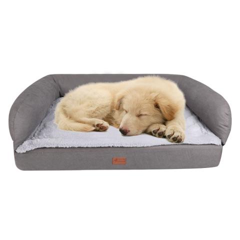 2 In 1 Removable Washable Cover Orthopedic Foam Dog Bed