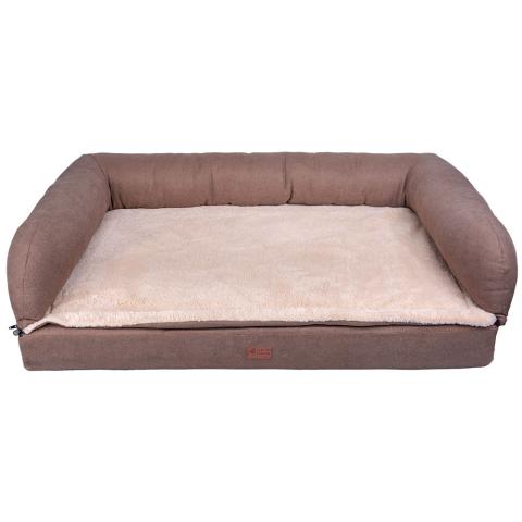 2 In 1 Removable Washable Cover Orthopedic Foam Dog Bed
