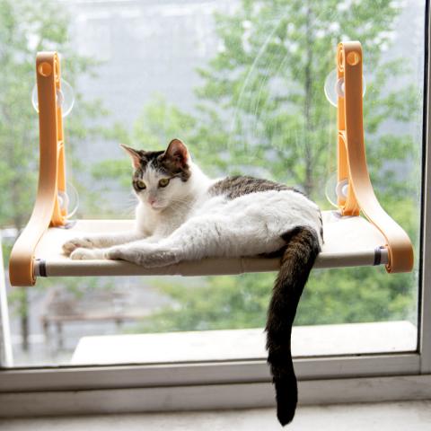 Wholesale Custom Breathable Cat Hammock Bed Adjustable Removable Stable Cat Bed
