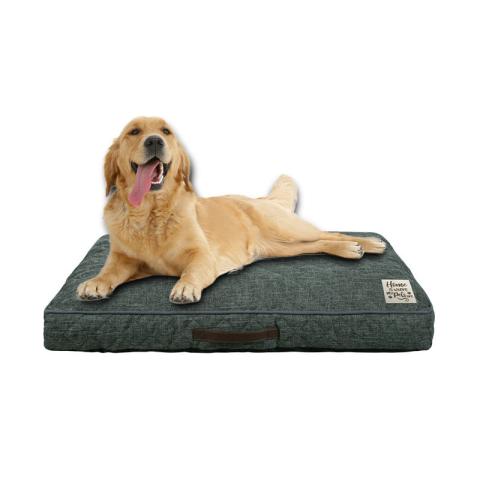 Wholesale Custom Portable Luxury Warm Soft Plush Comfortable Pet Bed Luxury Dog Bed