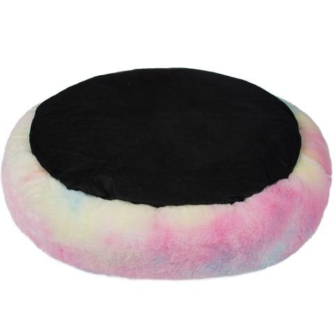 Wholesale Custom Colorful Warm Soft Plush Comfortable Pet Dog Bed For Sleeping Winter Pet Supplies