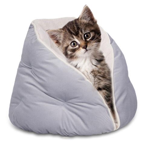 Wholesale Custom Comfortable Warming Pet Bed Sofa Sleeping Cat Bed