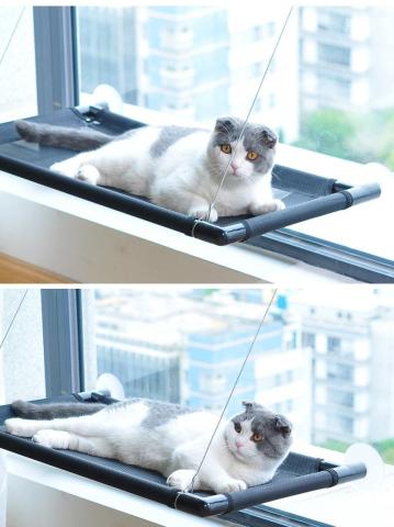 Wholesale Custom Breathable Warm Cat Hammock Bed Adjustable Removable Stable Cat Bed