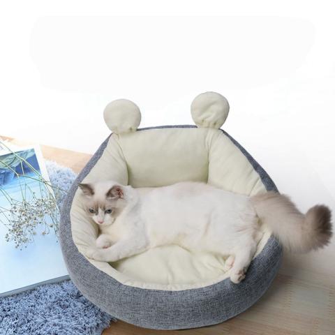 Wholesale Custom Cute Pet Bed Sofa Warm Cat Bed