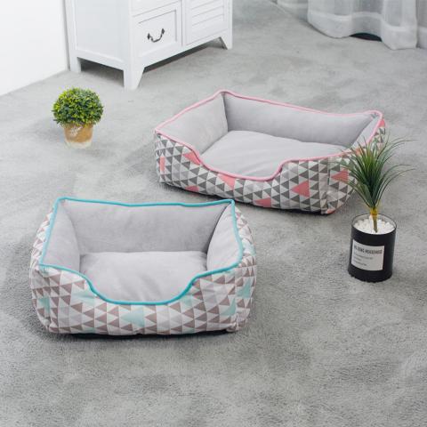 Wholesale Manufacturer New Design Pattern Warming Comfortable Dog Bed