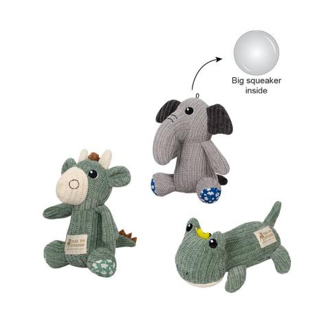 Wholesale Customized New Design Animal Meowstic Plush Dog Toy