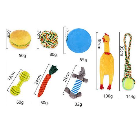 Cotton Relieves Stress 12 Pack Dog Rope Toys Dog Toys Set 12 Pack Rope Toy For Dogs