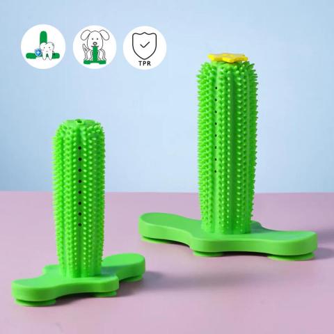 Custom New Design Eco-friendly Safe Dog Toothbrush Toys Durable Dog Toys