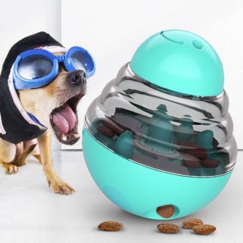 Wholesale Custom New Dog Leaking Food Ball Dog Tumbler Toy Pet Puzzle Ball Toy