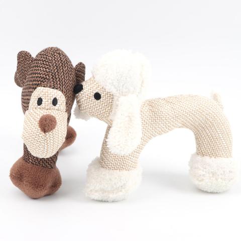 Various Animals Appearance Plush Chew Toys Stuffed Dog Toys Plush Dog Toys