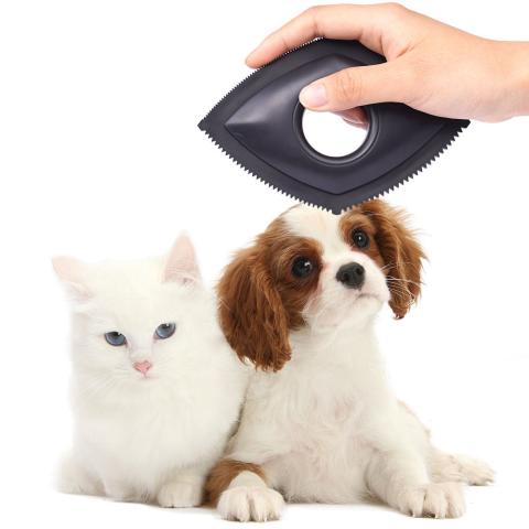 New Design Rhombus Shape Pet Hair Removal Tool Dog Cat Hair Remover Brush