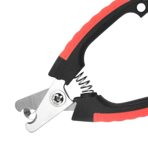 Pp Rubber Stainless Steel Sharp Pet Nail Clippers For Dogs And Cats