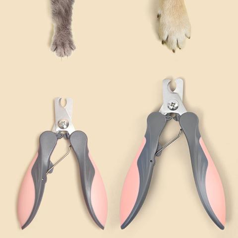 Automatic Spring Back Tpe Stainless Steel Sharp Pet Nail Clippers For Dogs And Cats