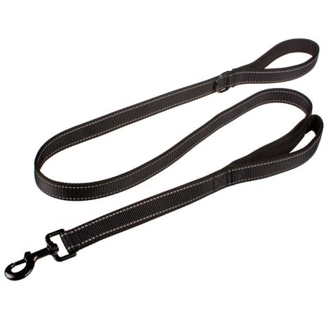 Wholesale Customized Soft Dual Dog Leash With Two Handles