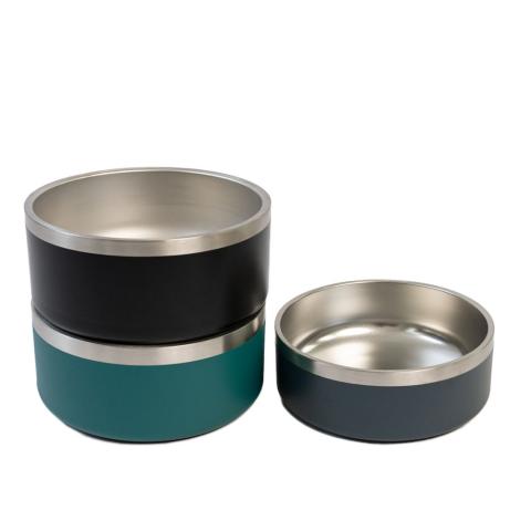 Non-slip Bottom Stainless Steel Multicolor Pet Bowl