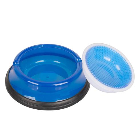 Manufacture Customised Dog Bowl Cooler Removable Summer Pet Cooling Bowl