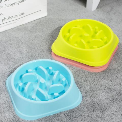 Wholesale Manufacturer Slow Eat Feeder Plastic Smart Dog Pet Bowl