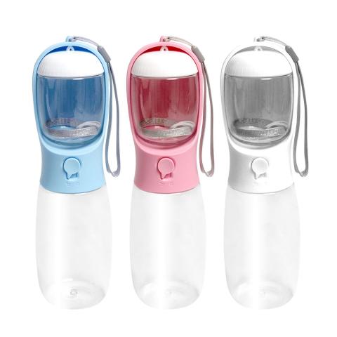 2 In 1 Pet Water And Food Bottle Dog Water Bottle