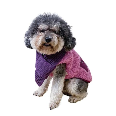 Wholesale Custom Warm Plush Pet Coat Jacket Dog Clothes