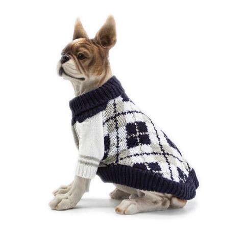 Manufacturer Custom Winter Handled Knitted Sweater Pet Accessories Dog Clothes