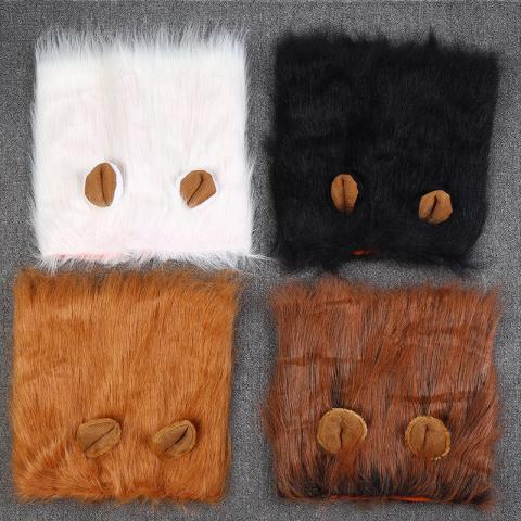 Manufacturer Wholesale Pet Wig Lion Mane Costume For Small Large Dogs Festival Party Fancy Hair Dog Clothes
