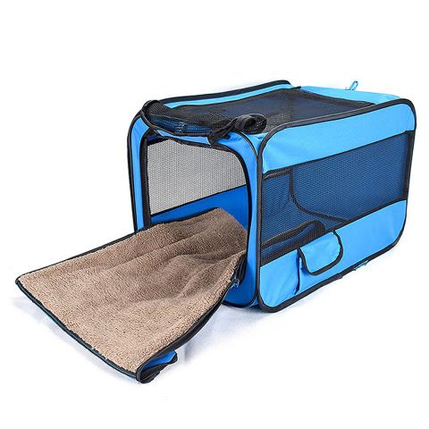 Indoor Outdoor Large Dog Kennel Portable Car Seat Kennel Breathable Pet House